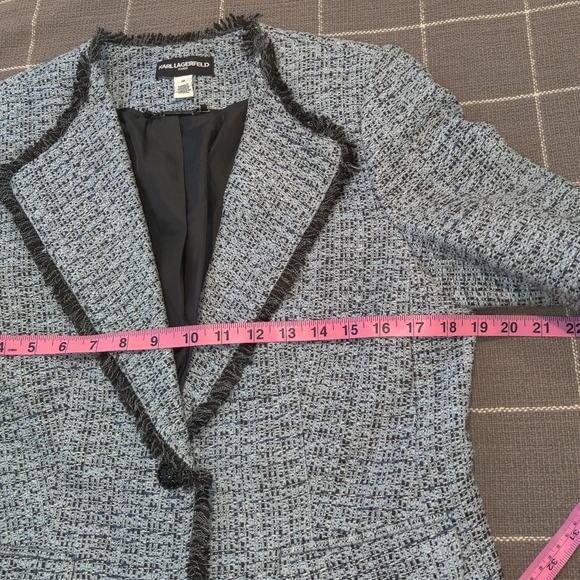 Karl Lagerfeld Boucle Blazer - Picture 3 of 12